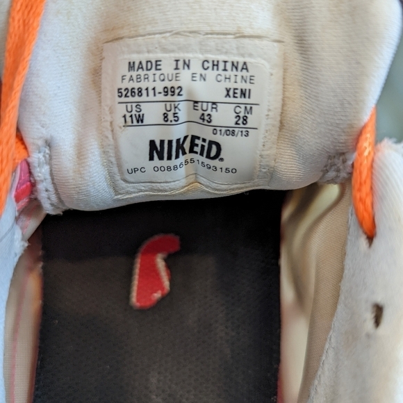 Nike iD Free Run 5.0  526812-902 women's sz 11W. Rare 902 color weigh. Great con - Picture 4 of 10